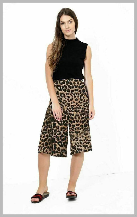 3/4 Pillazo Pants - Leopard Print - Lady Lilly Designs