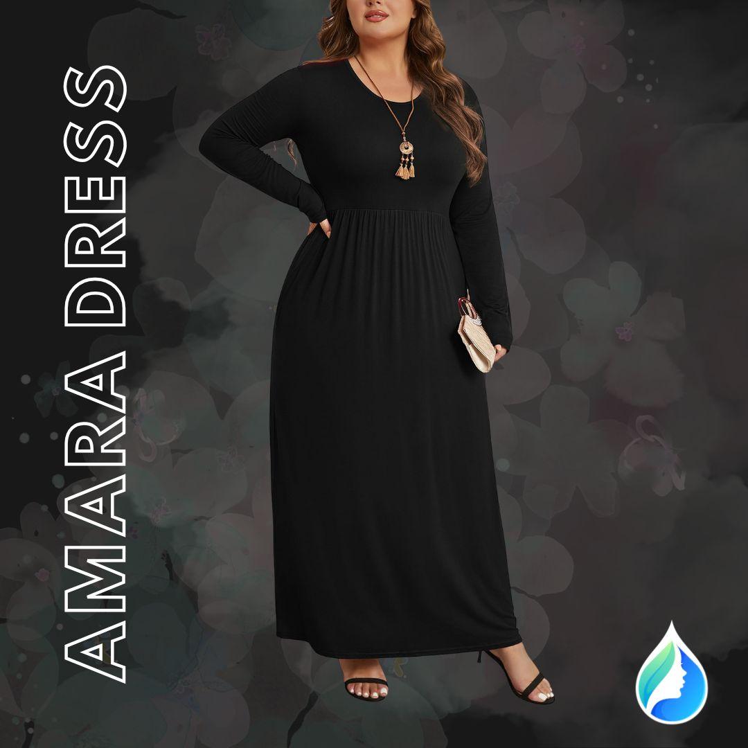 Plus Size Amara Dress - Lady Lilly Designs