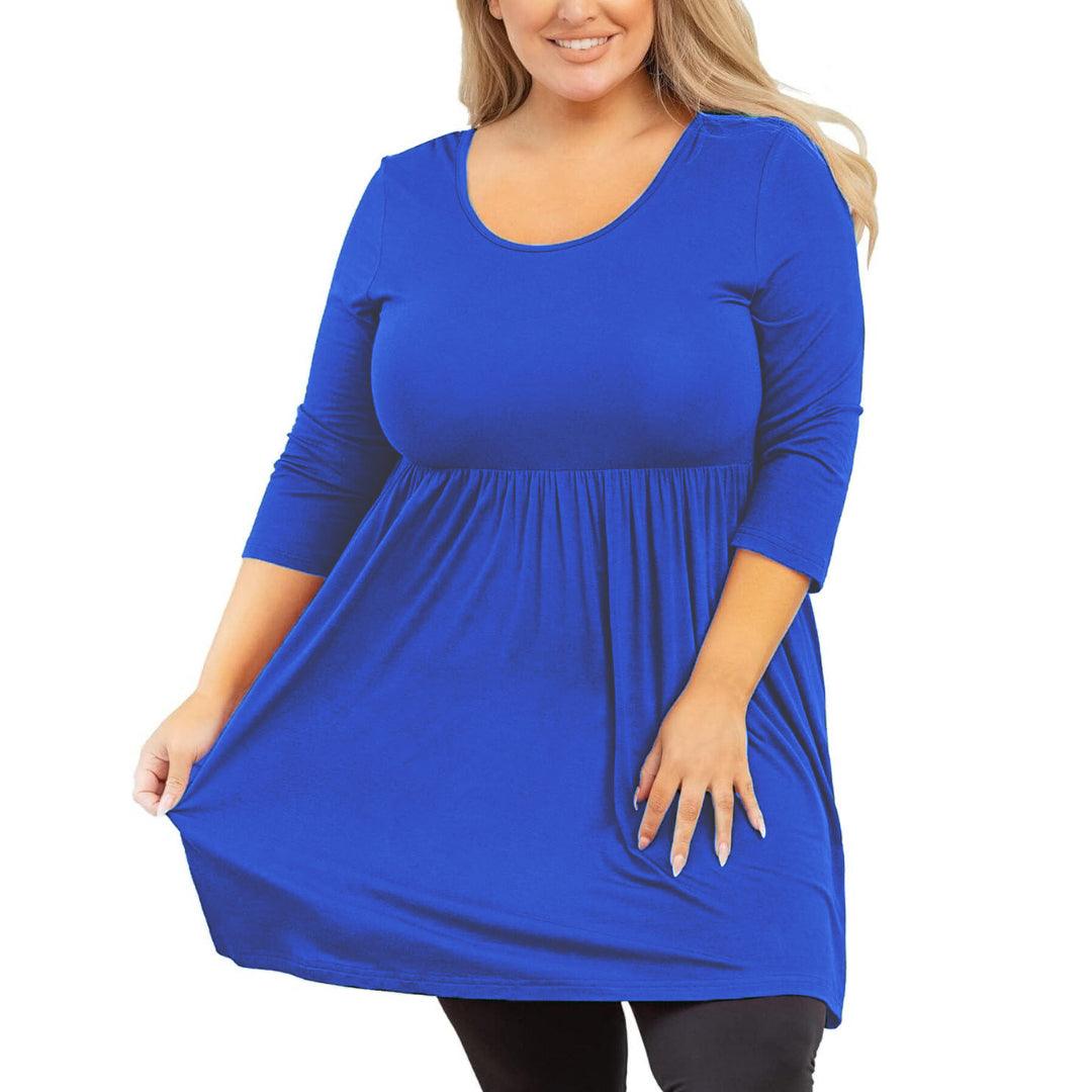 Plus Size Baby Doll Top - Amara Top - Lady Lilly Designs