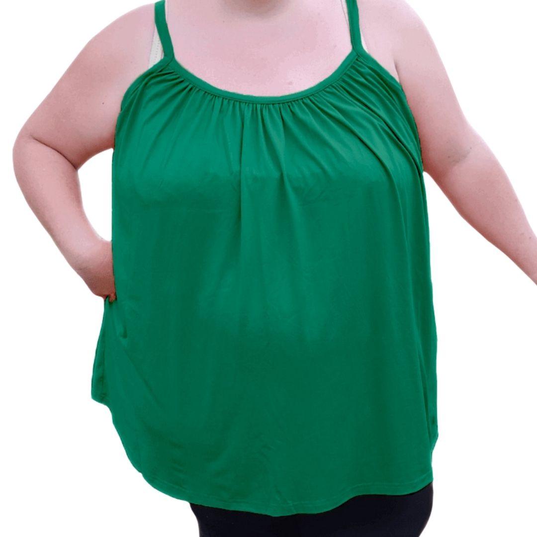 Plus Size Strappy Top - Stella - Lady Lilly Designs