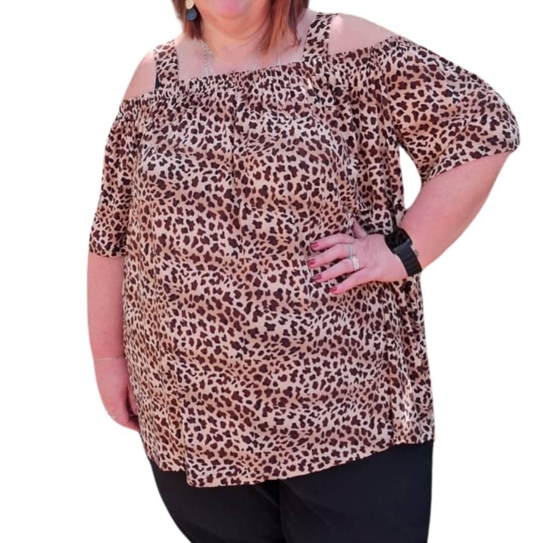 Plus Size Leah Top - Lady Lilly Designs