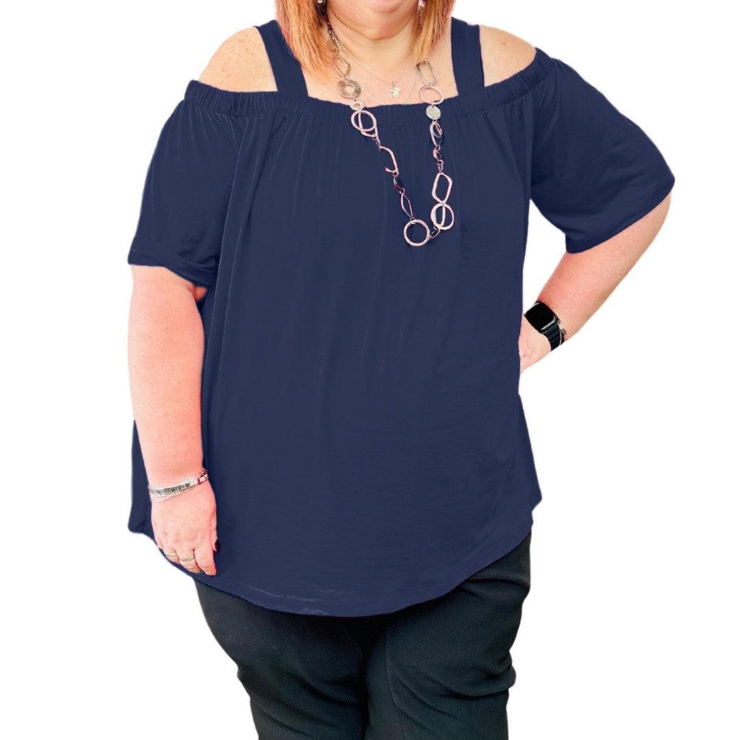 Plus Size Leah Top - Lady Lilly Designs