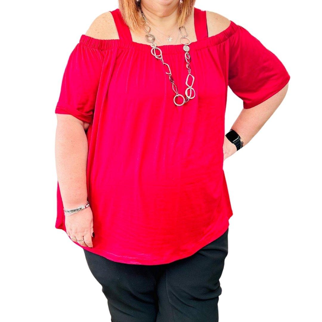 Plus Size Leah Top - Lady Lilly Designs