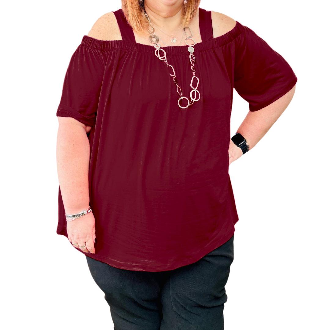 Plus Size Leah Top - Lady Lilly Designs