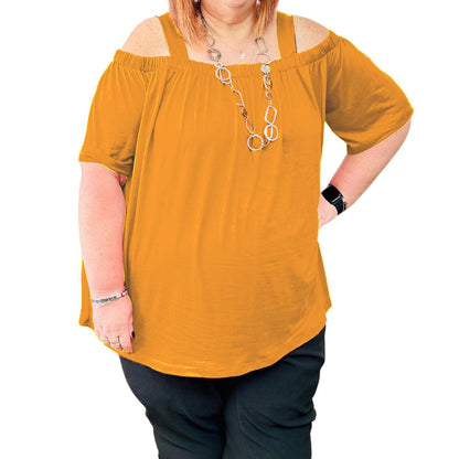 Plus Size Leah Top - Lady Lilly Designs