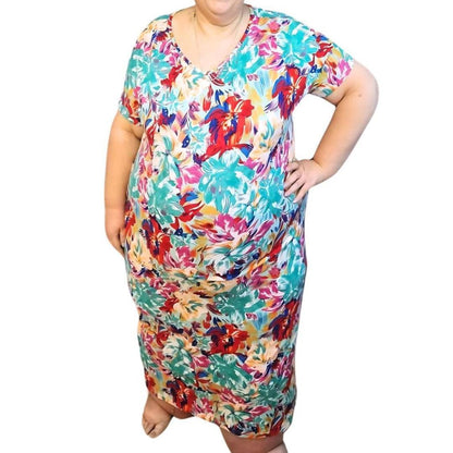 Maddy Maxi Dress - Floral Print - Lady Lilly Designs