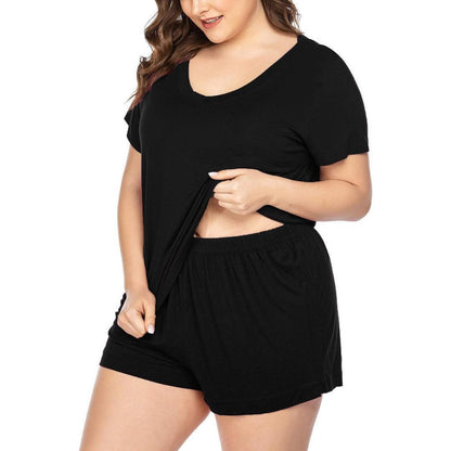 Plus Size Pajama Summer Set - Lady Lilly Designs