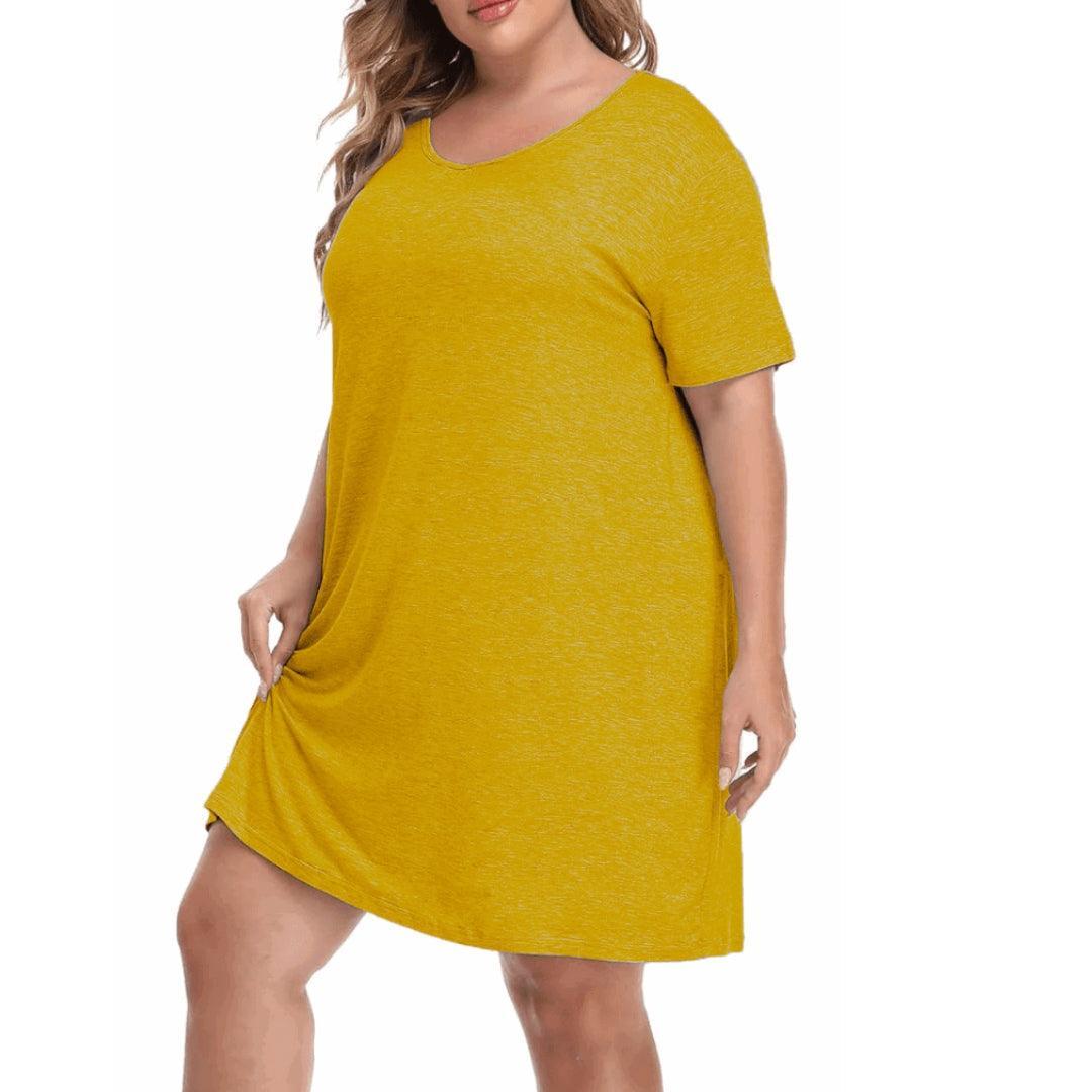 Plus Size Sleep Dress - Lady Lilly Designs