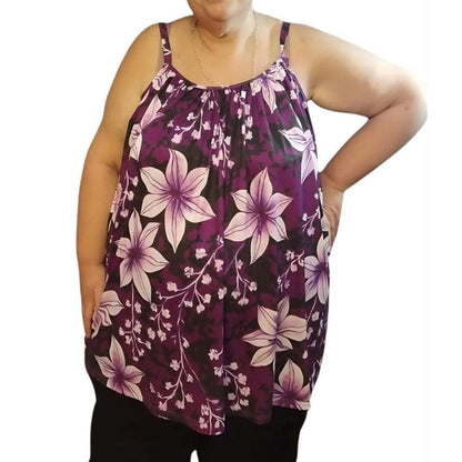 Plus Size Strappy Top - Stella - Lady Lilly Designs