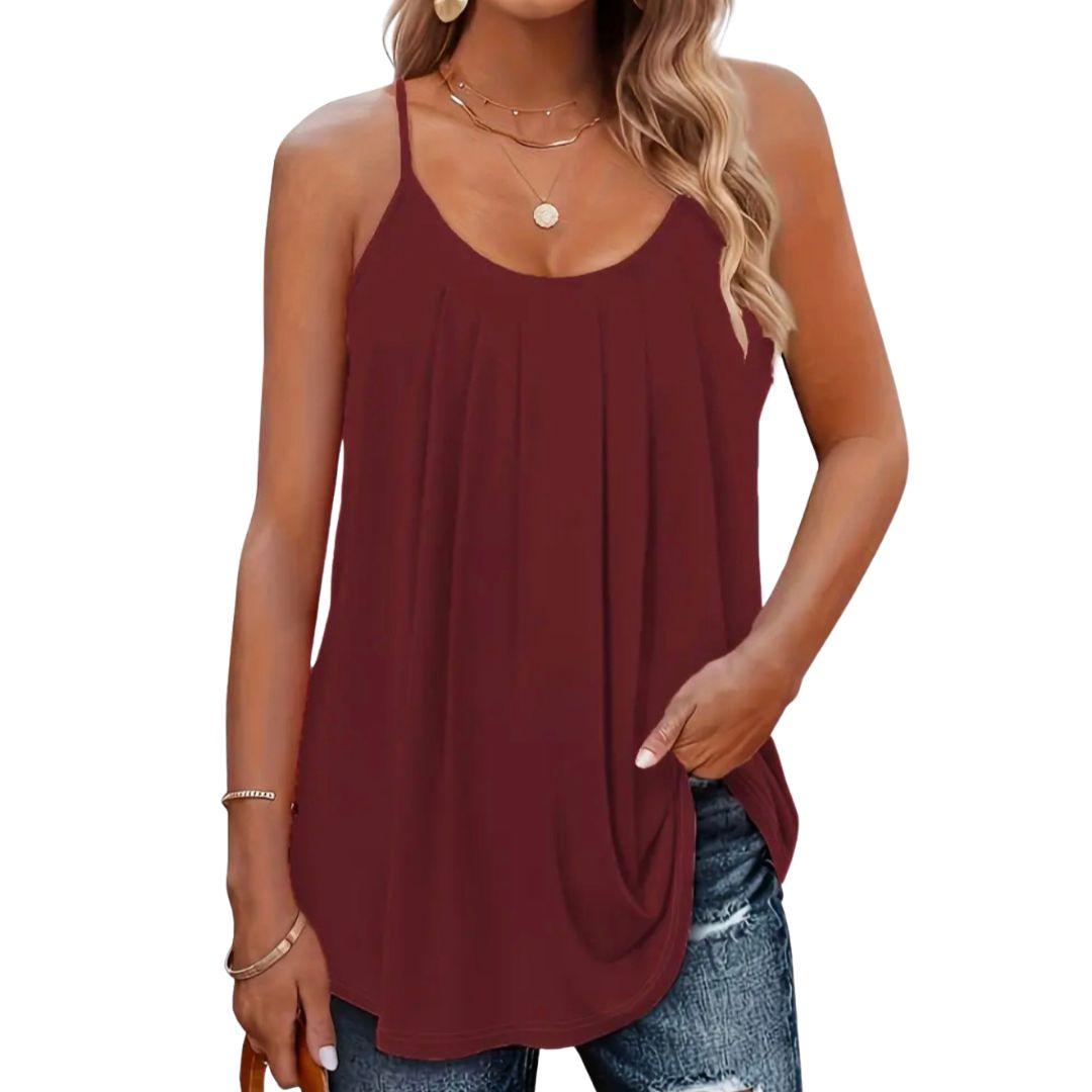 Plus Size Strappy Top -  Stella