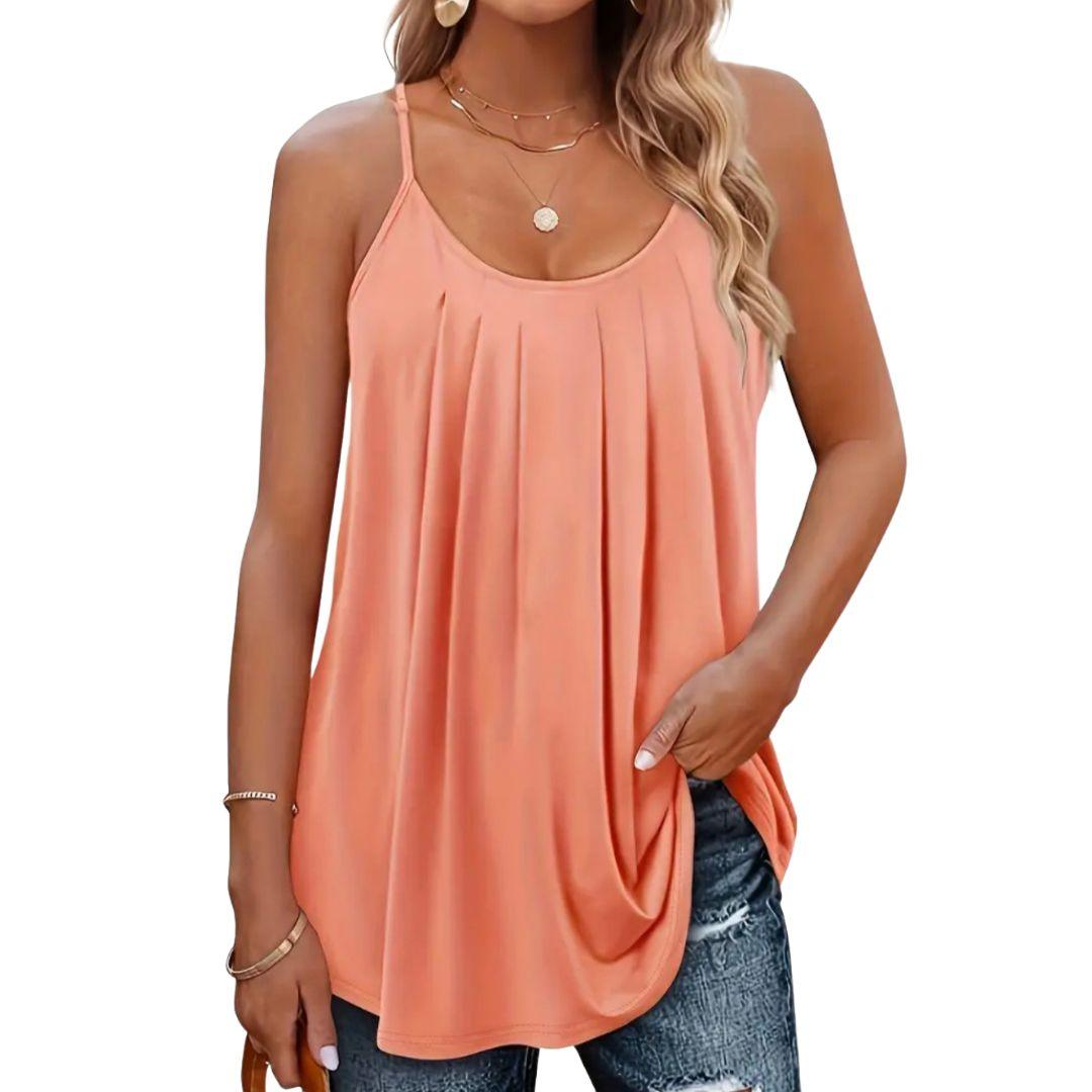 Plus Size Strappy Top -  Stella