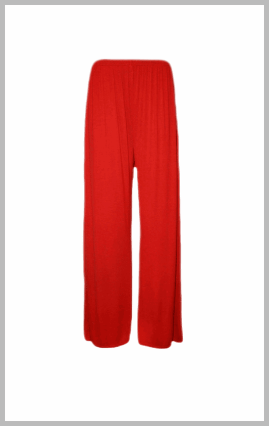 Wide Pants - Red - Lady Lilly Designs
