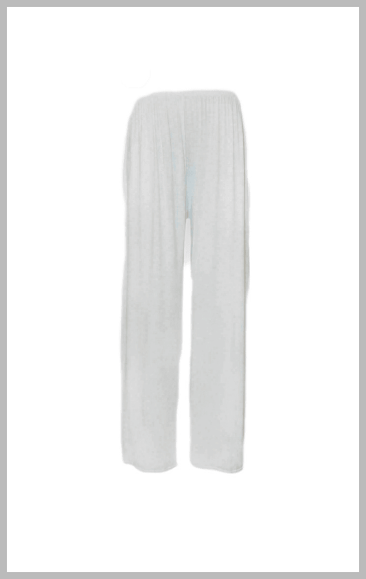 Wide Pants - White - Lady Lilly Designs