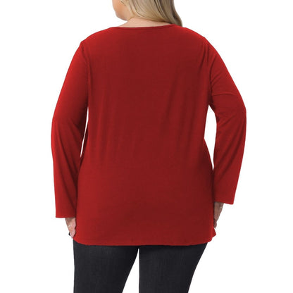 Plus Size Zena Top - Long Sleeve