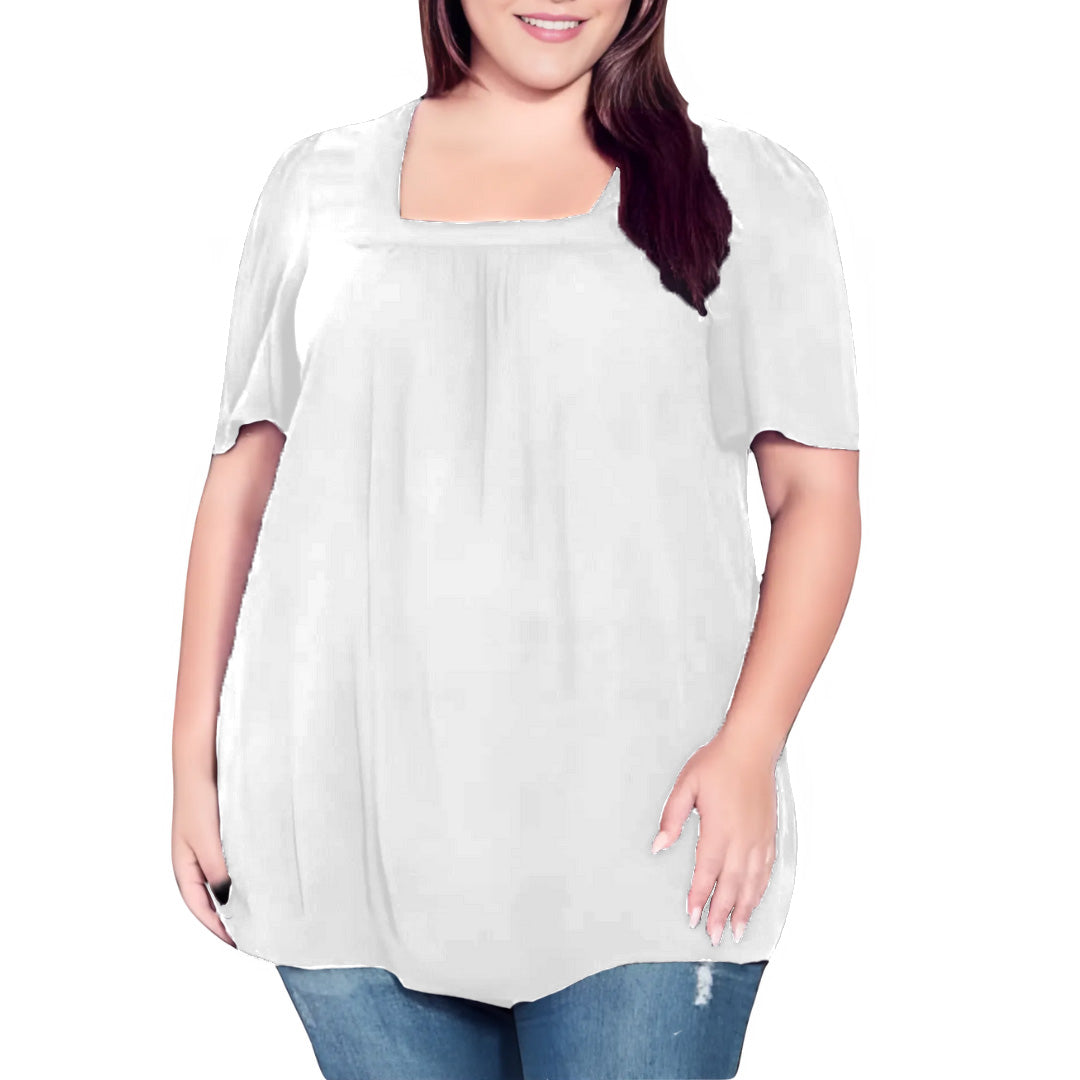 Square Neck Top - Zena