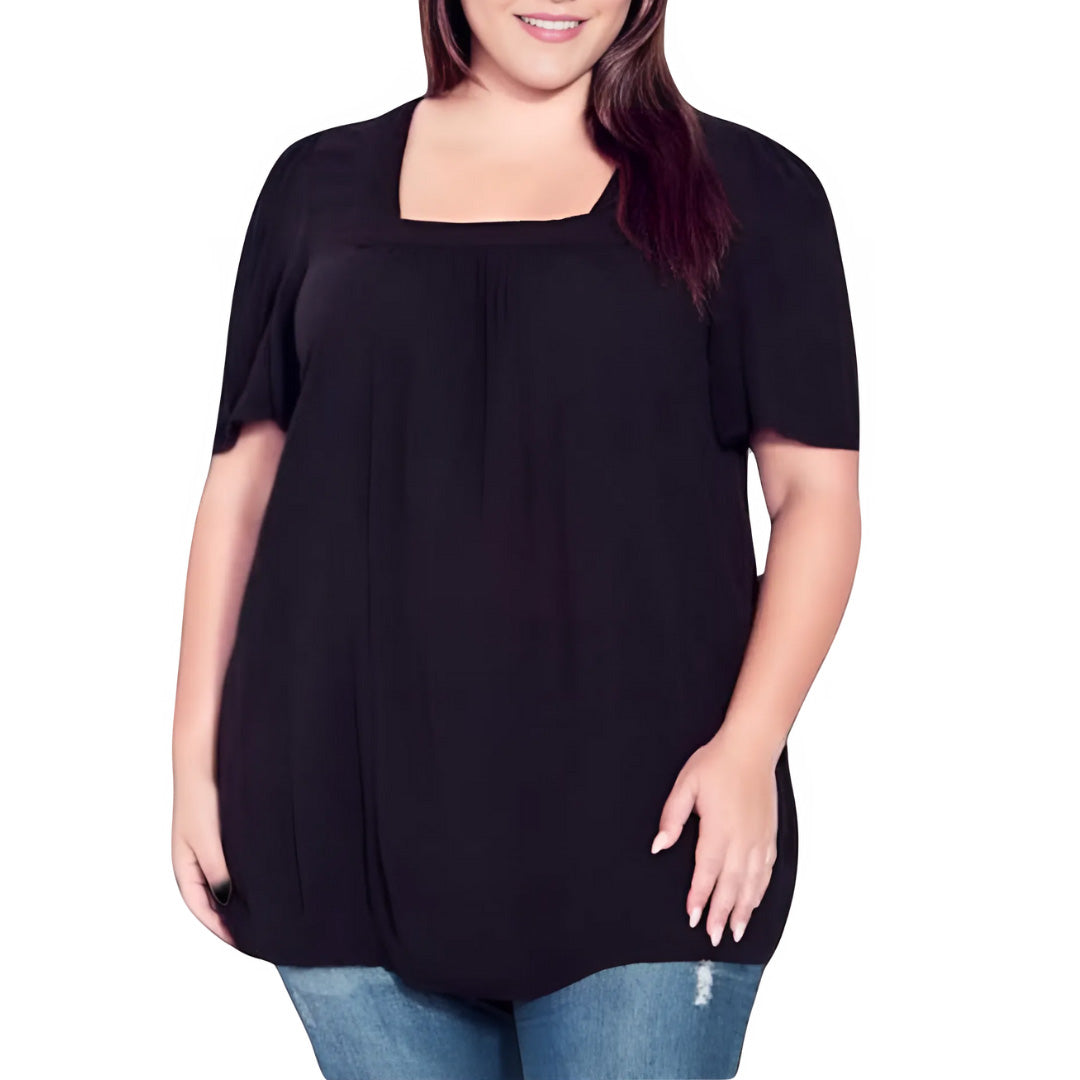 Square Neck Top - Zena