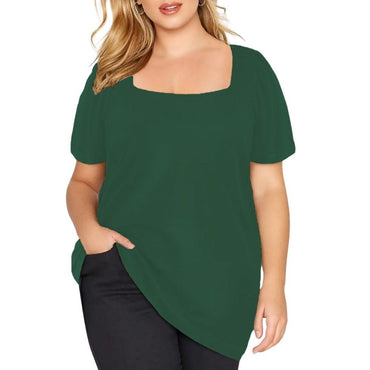 Plus Size Zena Linen Top - Lady Lilly Designs