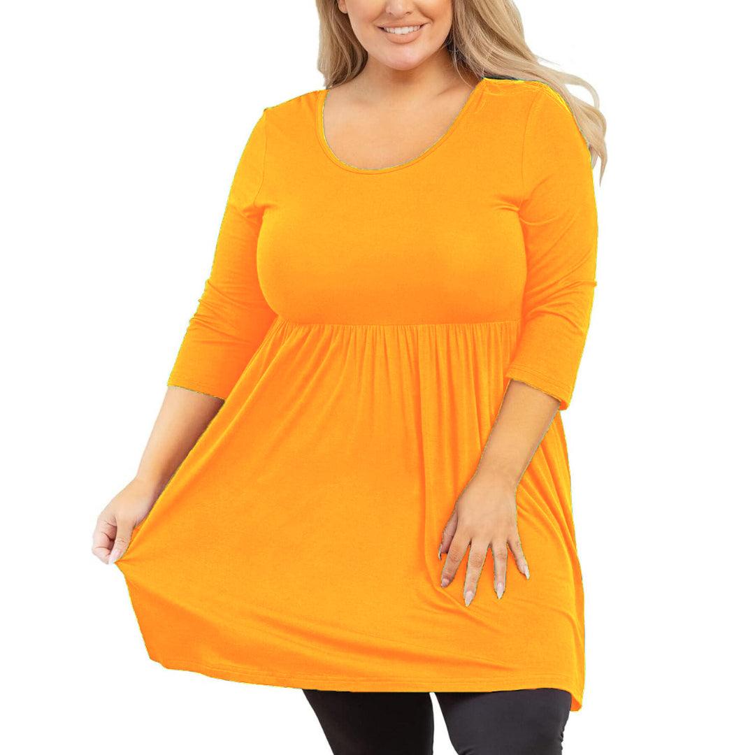 Plus Size Baby Doll Top - Amara Top - Lady Lilly Designs