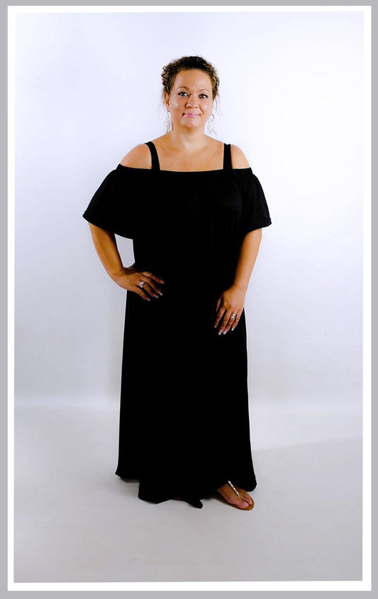 Leah Dress - Black - Lady Lilly Designs