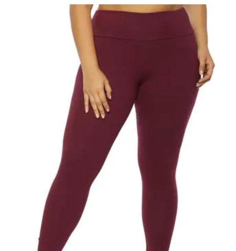 Plus Size Leggings for Tummy Control - Lady Lilly Designs