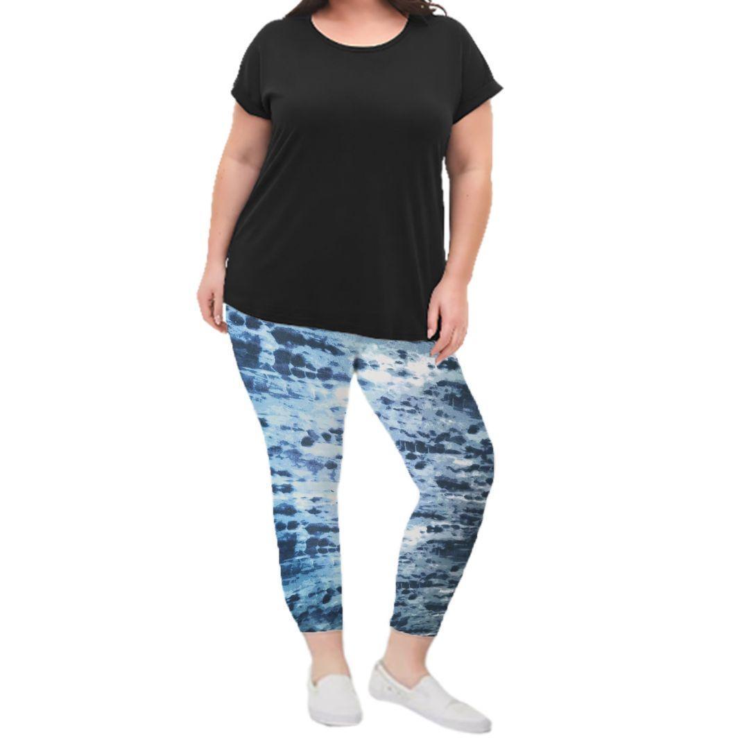 Plus Size Leggings for Tummy Control - Lady Lilly Designs