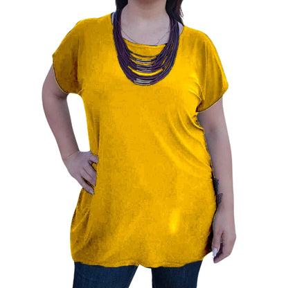 Plus Size Long Top - Lindy - Lady Lilly Designs