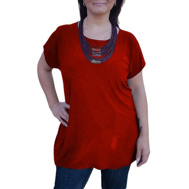 Plus Size Long Top - Lindy - Lady Lilly Designs