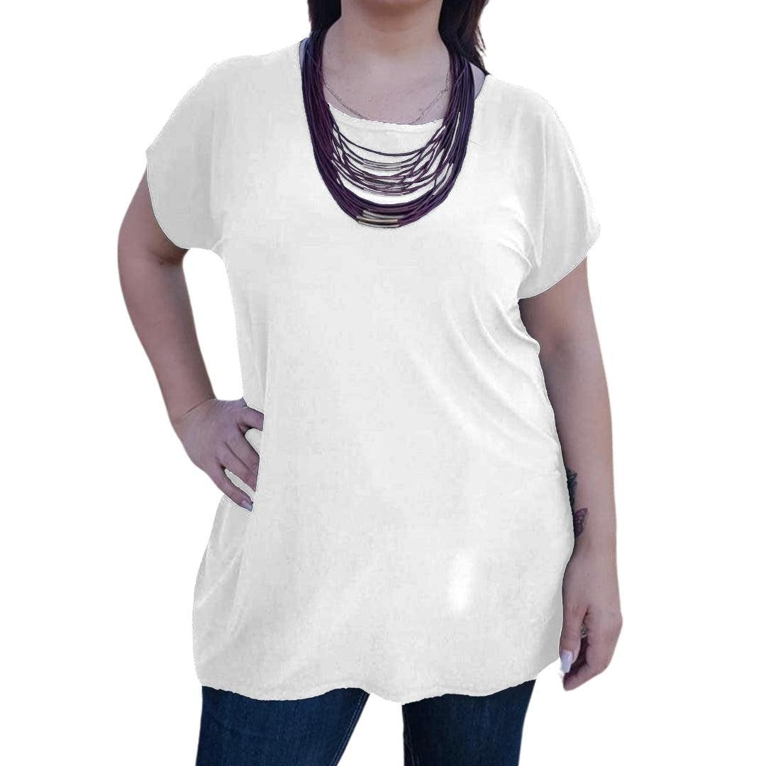 Plus Size Long Top - Lindy - Lady Lilly Designs